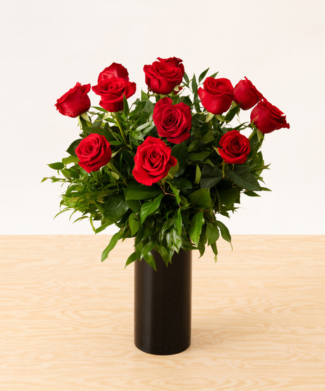 Red Roses By The Dozen